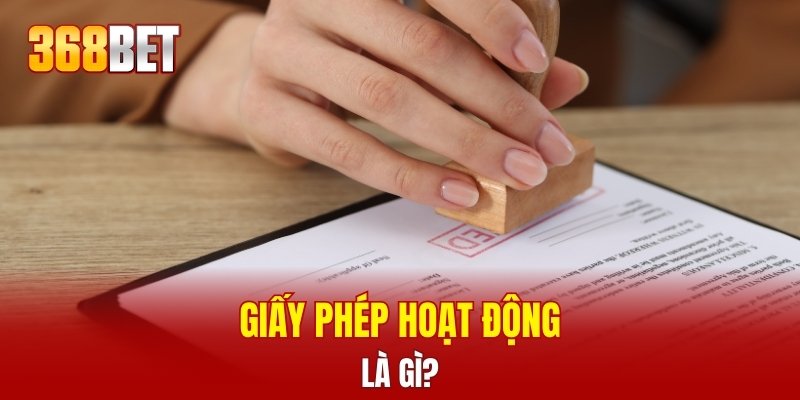 Giấy phép hoạt động là gì?