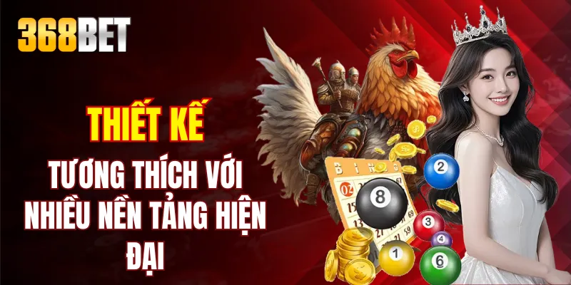Thiết kế tương thích với nhiều nền tảng hiện đại
