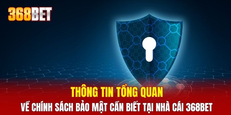 Thông tin tổng quan về chính sách bảo mật cần biết tại nhà cái 368BET